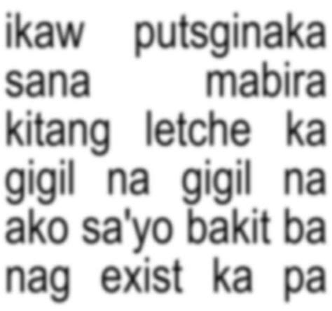HALATA: Tagalog.